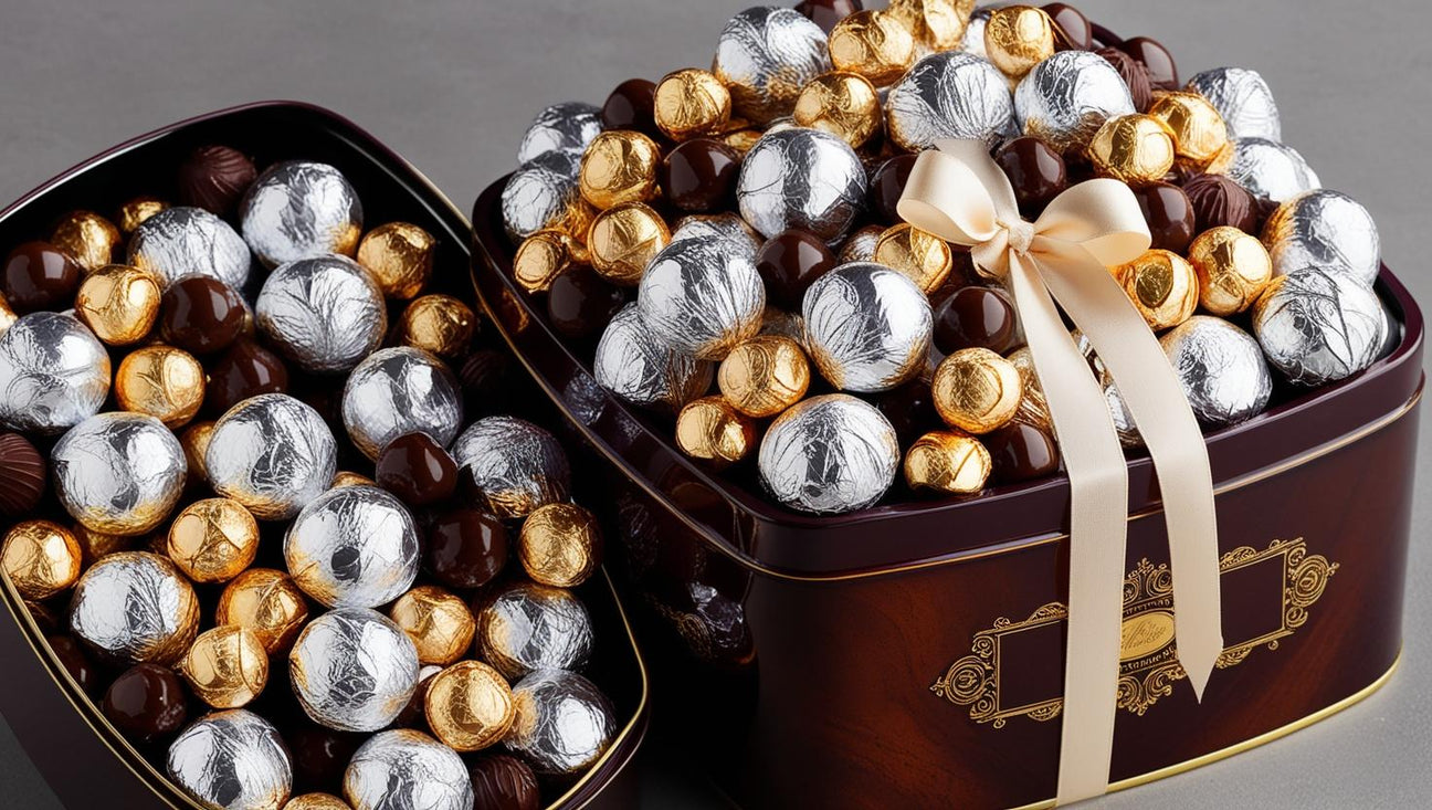 Individually wrapped chocolates
