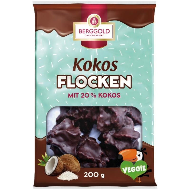 Berggold Chocolate Coconut Bites 200g