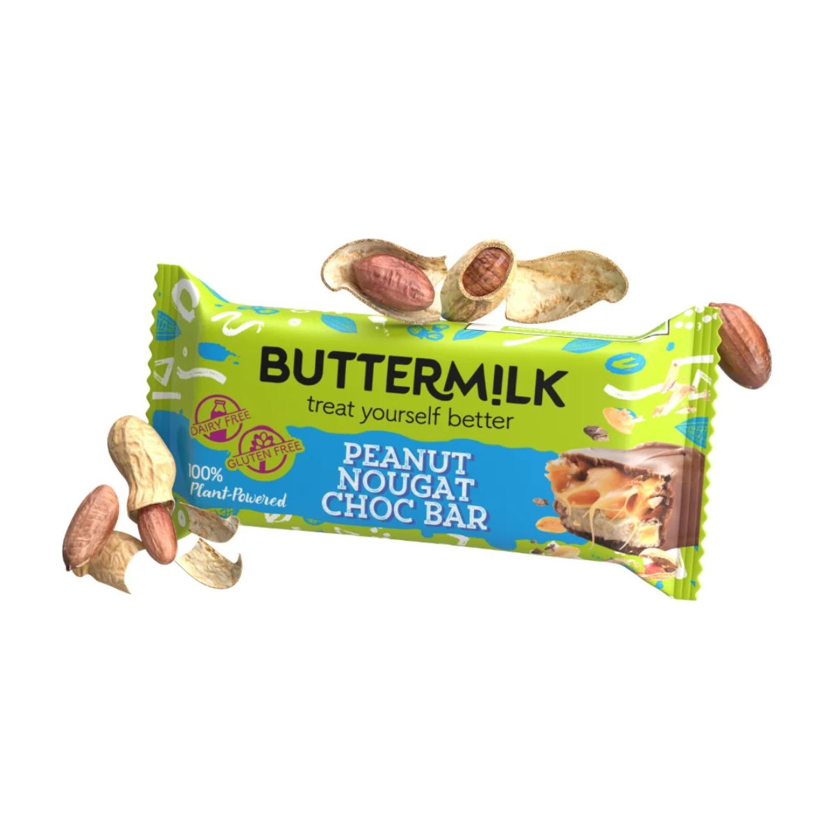 Butterm!lk Peanut Nougat Snack Bar 25g