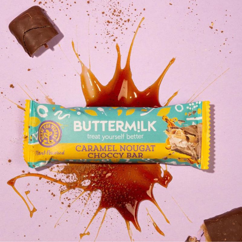 Butterm!lk Caramel Nougat Bar 50g