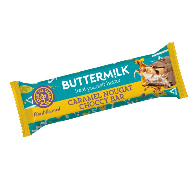 Butterm!lk Caramel Nougat Bar 50g
