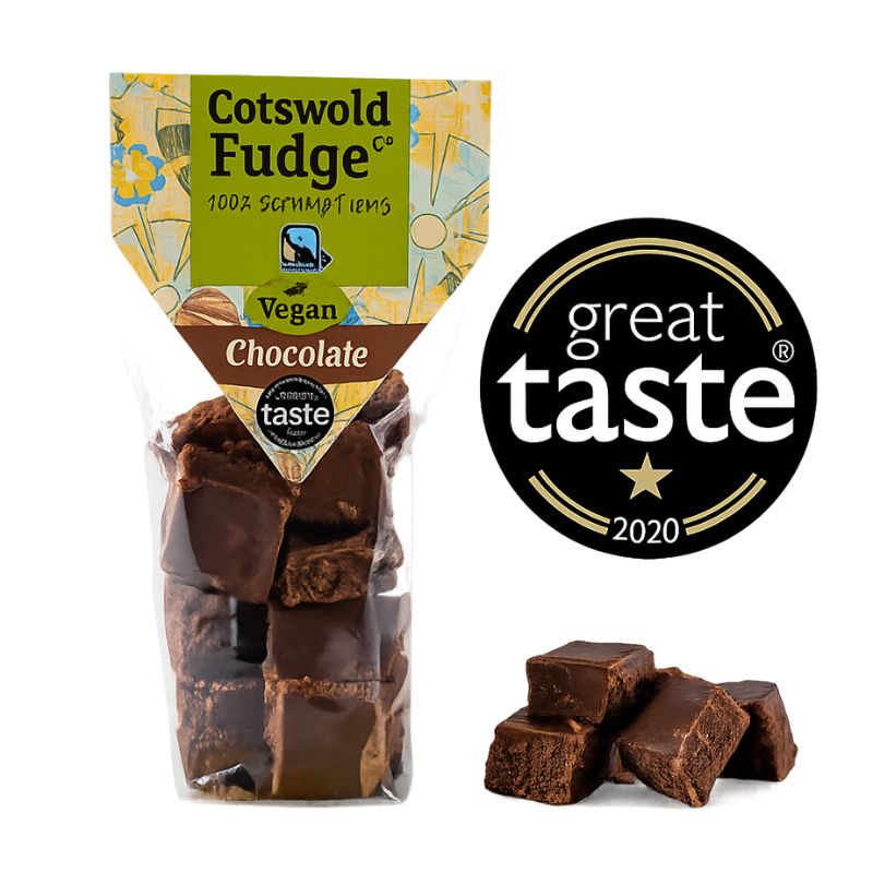 Cotswold Vegan Chocolate Fudge 150g