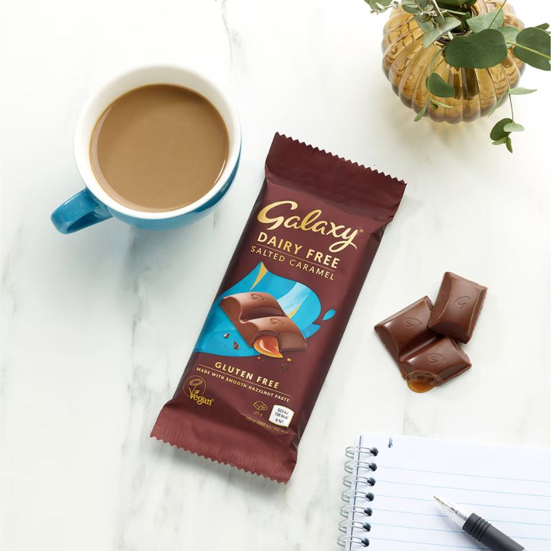 Galaxy Vegan & Dairy Free Salted Caramel Chocolate 100g