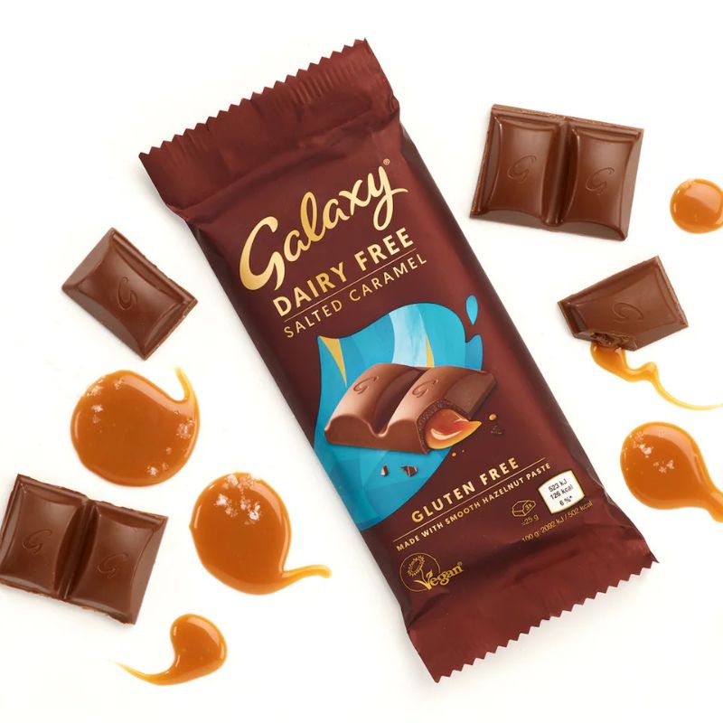 Galaxy Vegan & Dairy Free Salted Caramel Chocolate 100g