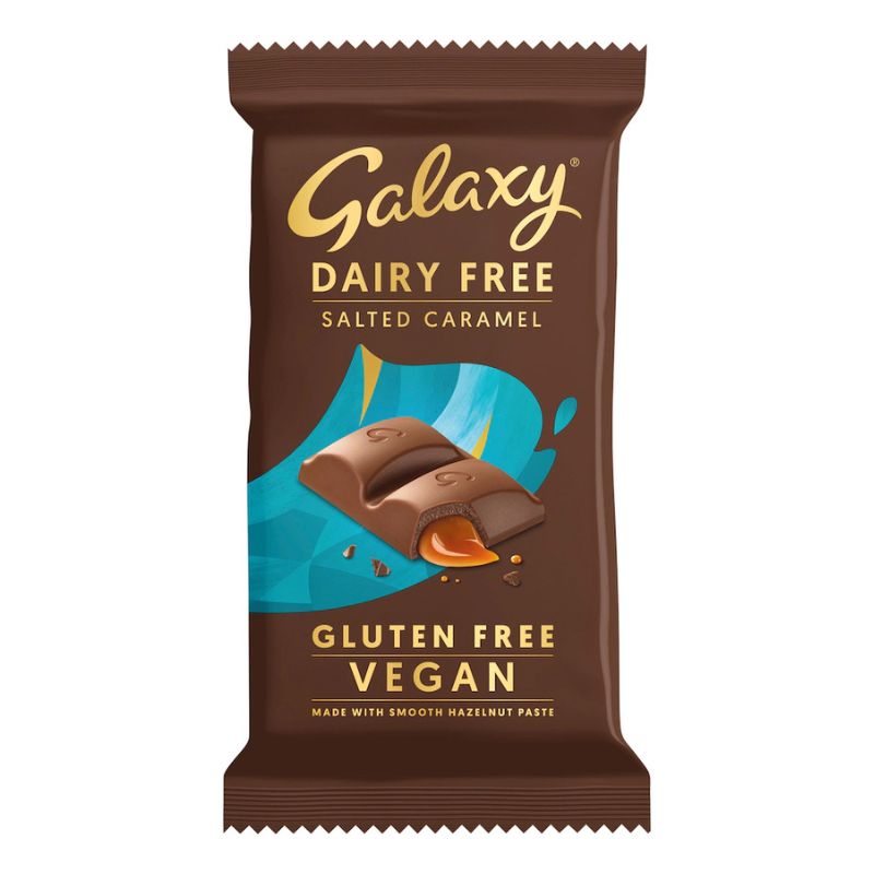 Galaxy Vegan & Dairy Free Salted Caramel Chocolate 100g