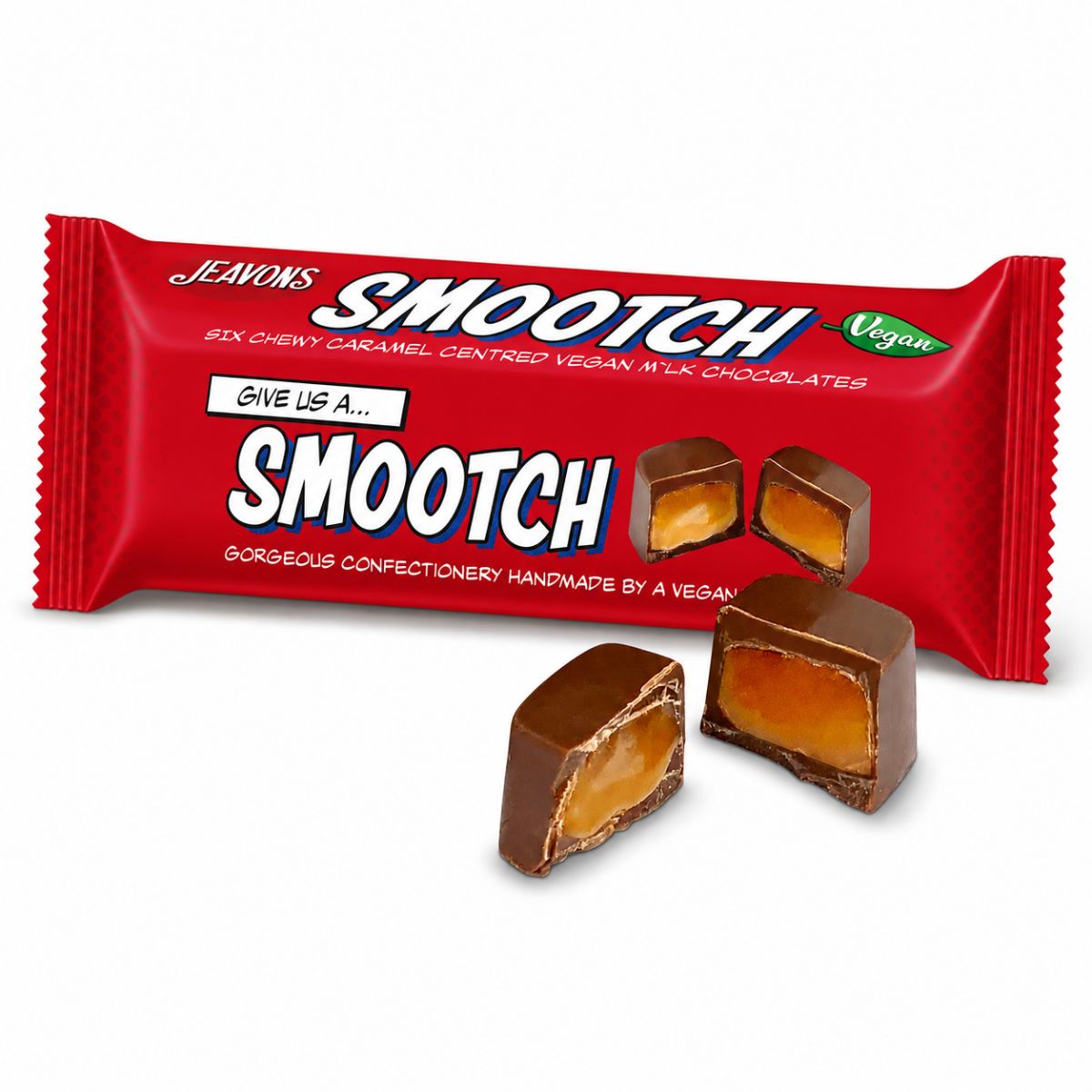 Jeavons Smootch 75g (Choco Caramel Chunks)
