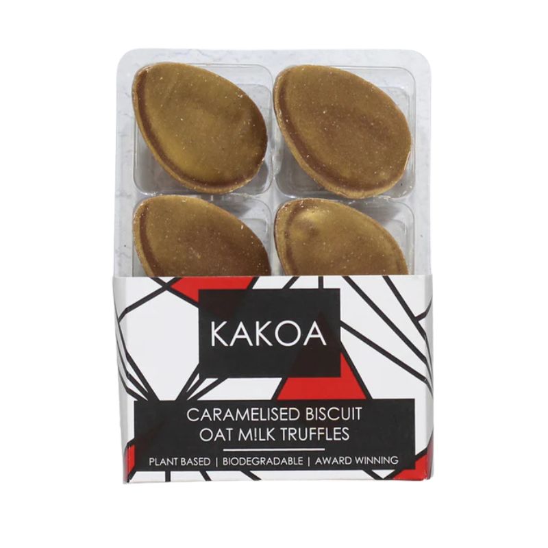 Kakoa Caramelised Biscuit Oat Milk Truffle Eggs 60g