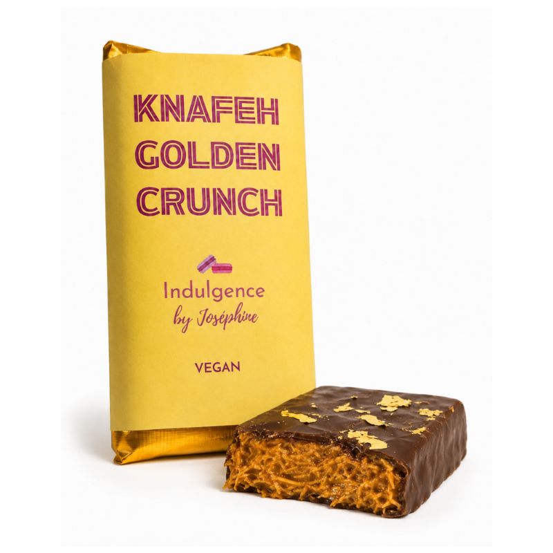Knafeh Golden Crunch Filled Chocolate Bar 220g