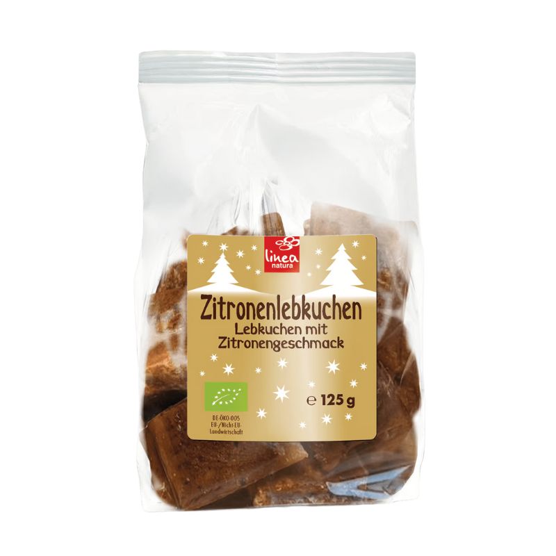 German Organic Lemon Lebkuchen 125g