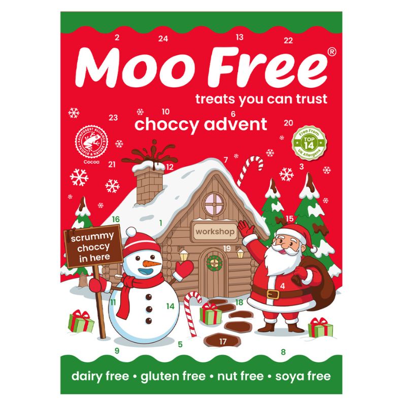 Moo Free M*lk Chocolate Advent Calendar 70g