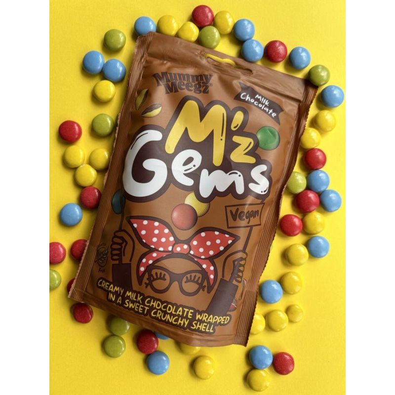 Mummy Meegz M'z M*lk Chocolate Gems 80g (Smarties alternative)