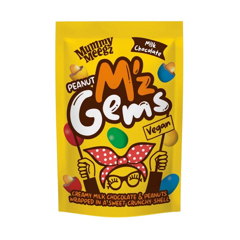 Mummy Meegz M'z Peanut Chocolate Gems 80g