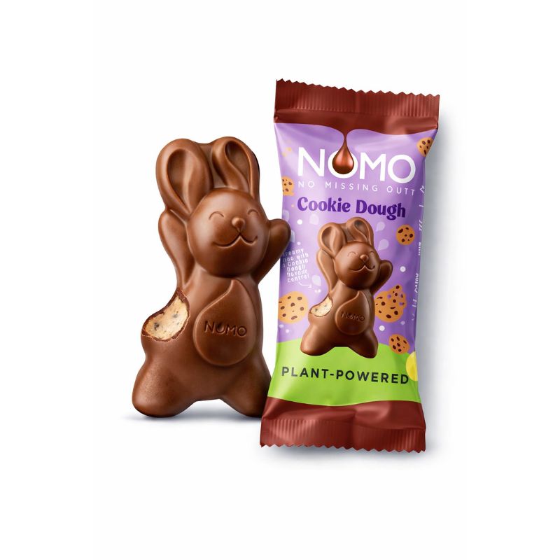 NoMo Cookie Dough Filled Choc Bunny 30g