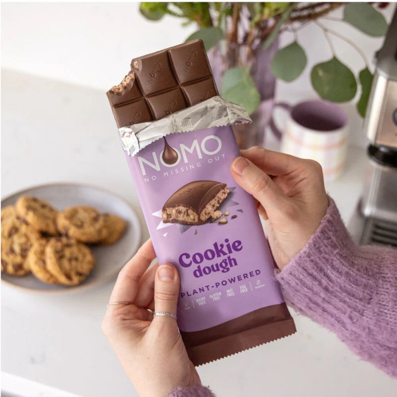 NoMo Cookie Dough M*lk Choc Bar 127g