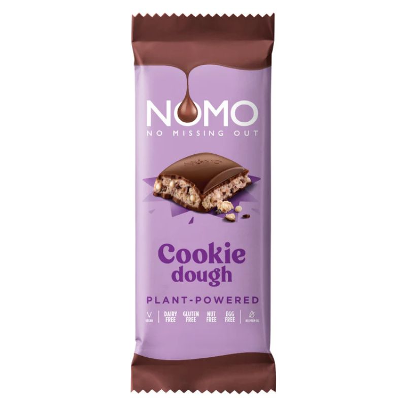 NoMo Cookie Dough M*lk Choc Bar 127g