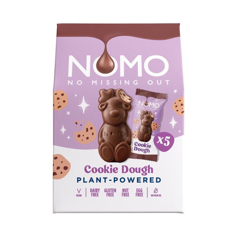 NoMo Cookie Dough Mini Reindeer Multipack 53g