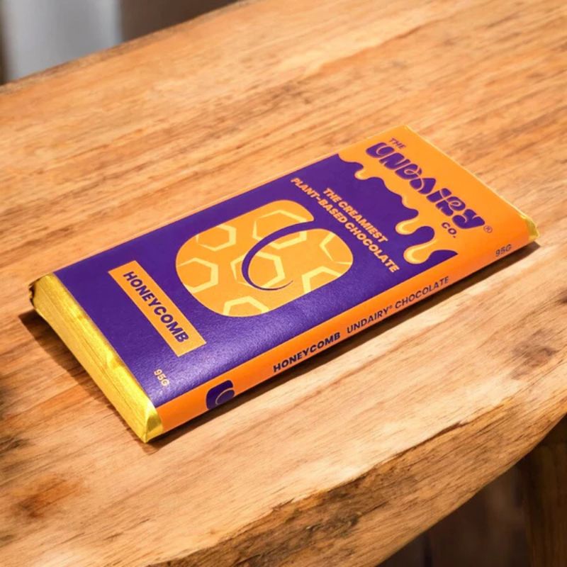 The Undairy Co. Honeycomb M*lk Chocolate 95g
