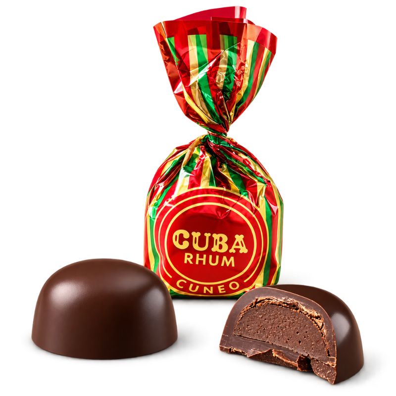 Venchi Cuneese Chocolate with Cuba Rum 18g