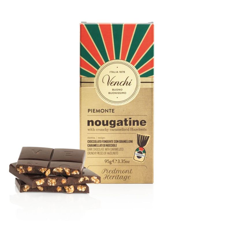 Venchi Nougatine with Caramelised Hazelnut 95g