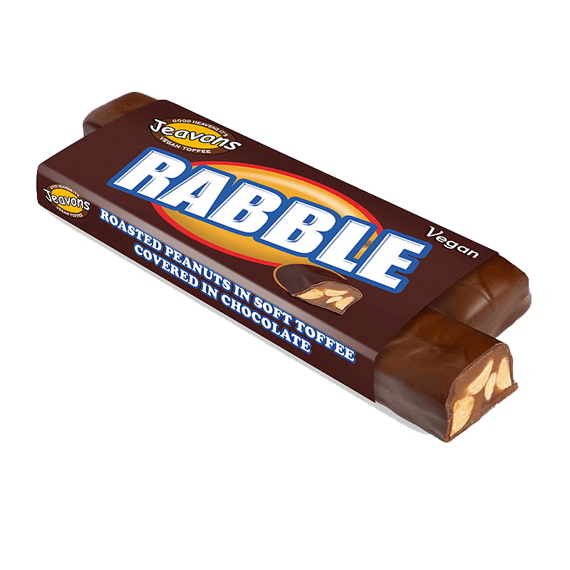 Rabble Bar 62g (Toffee, Peanuts & Chocolate)