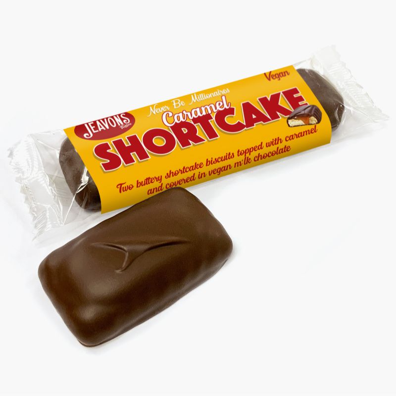 Jeavons Chocolate Caramel Shortcake 50g