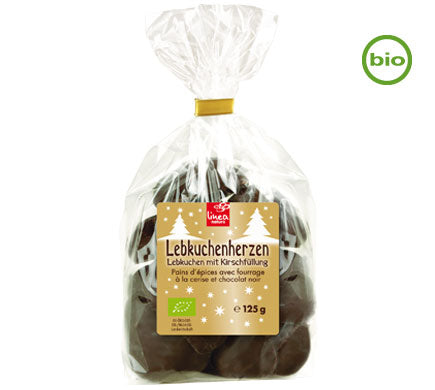 German Organic Lebkuchen with Cherry Filling 125g