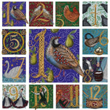12 Days of Christmas Greetings Cards Boxset by Catherine Rowe