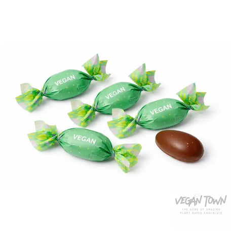 5 Storz Twistwrapped Vegan M*lk Choc Eggs 75g Chocolate