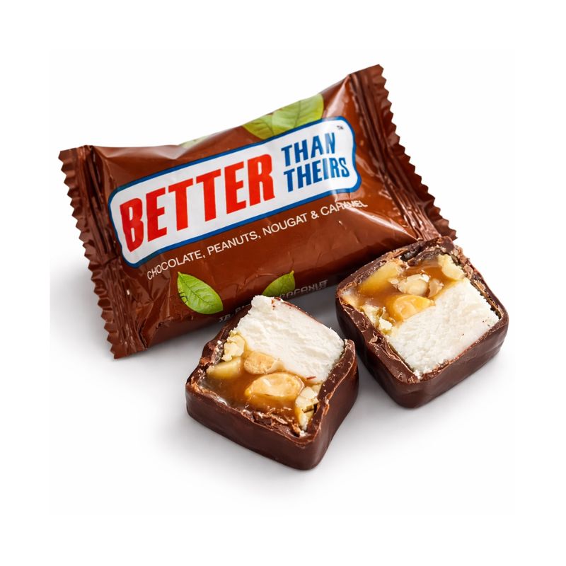 Mini Better Than Theirs 25g (Peanuts, Nougat, & Caramel)