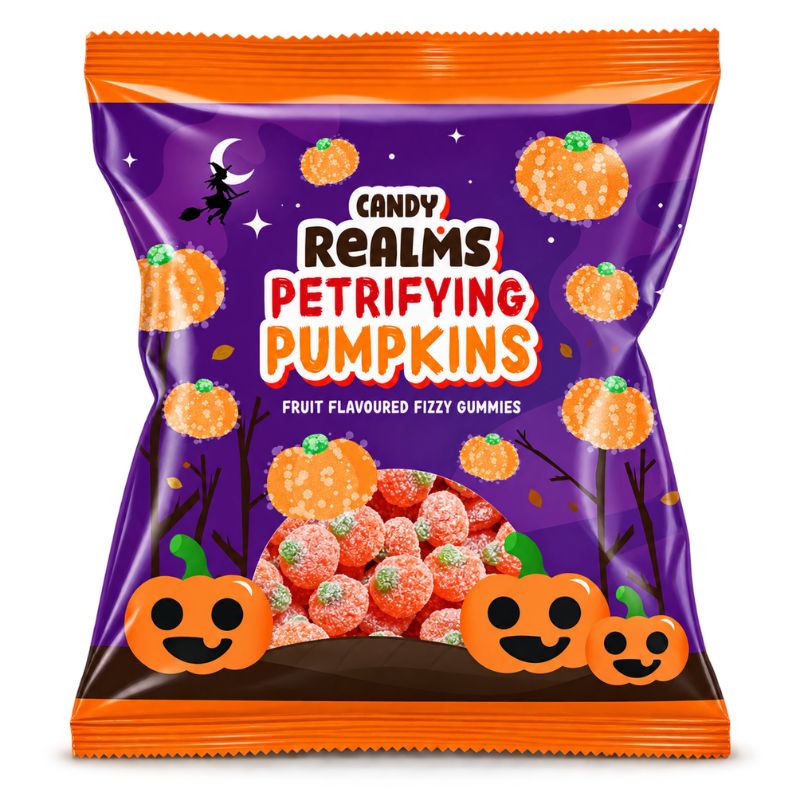 Candy Realms Petrifying Pumpkins 170g