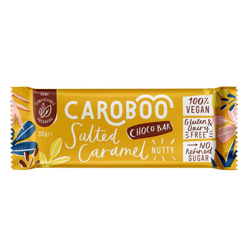 Caroboo Smooth & Creamy Salted Caramel Bar 32g
