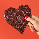 Chococo 72% Ecuador Dark Chocolate Heart Bar 75g