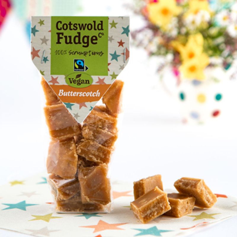 Cotswold Vegan Butterscotch Fudge 150g