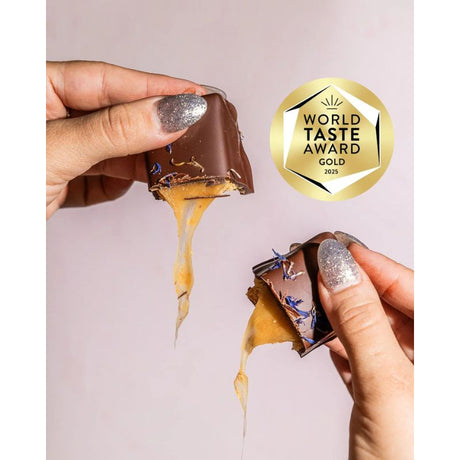 Box of 2 Caramel Cookie Bars 110g