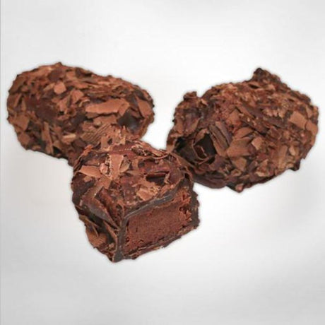 Belvas Belgian Organic Flaked Chocolate Truffles 100g