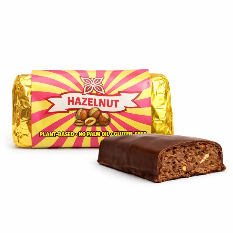 Hazelnut Gianduja Swedish Chocolate Bar 50g