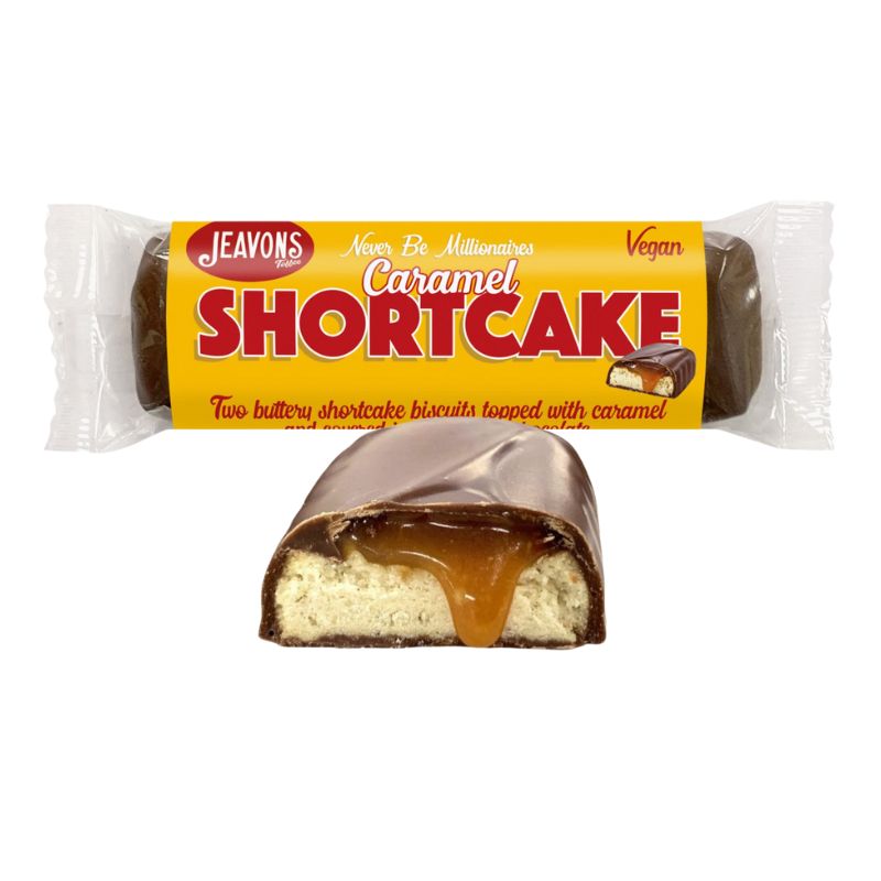 Jeavons Chocolate Caramel Shortcake 50g