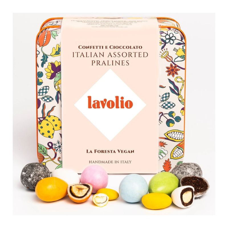 Lavolio Vegan Forest Italian Confectionery Gift Tin 150g – Vegan