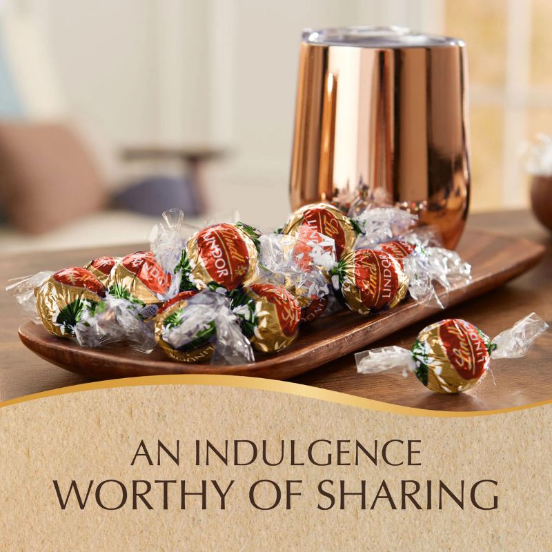 10 x Lindt Lindor Vegan Milk Chocolate Truffles 125g