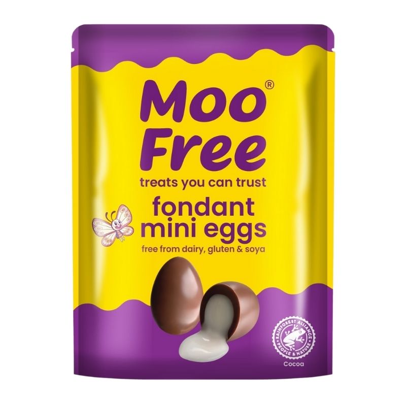 Moo Free Fondant Mini Eggs 84g