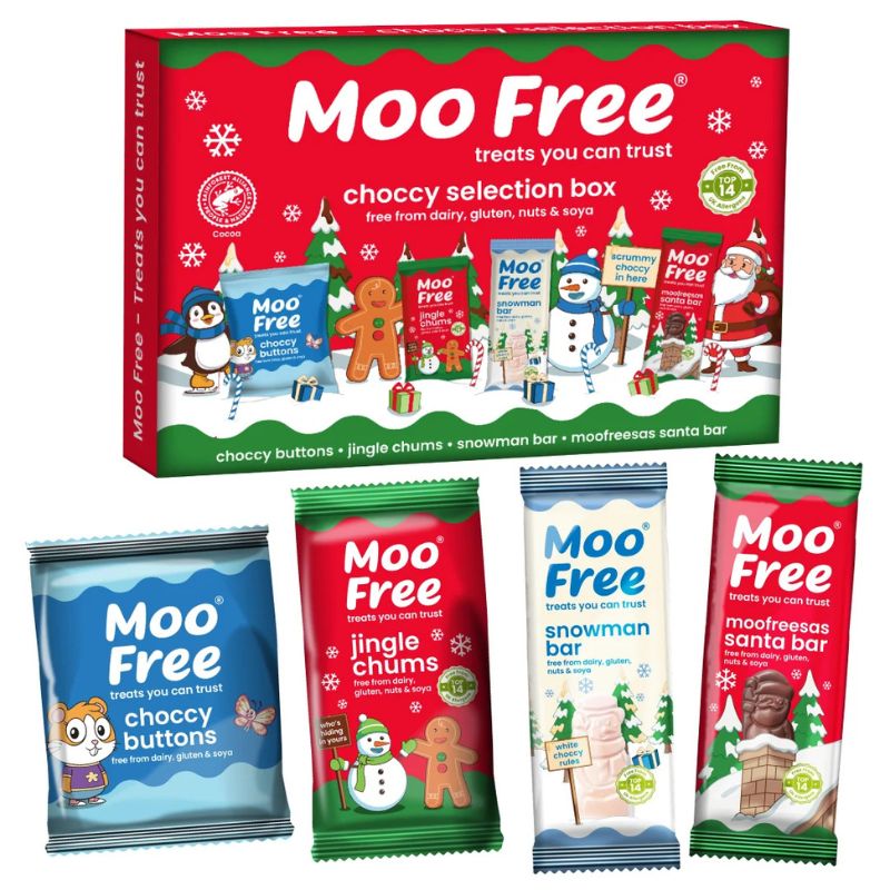 Moo Free Choccy Selection Box 100g