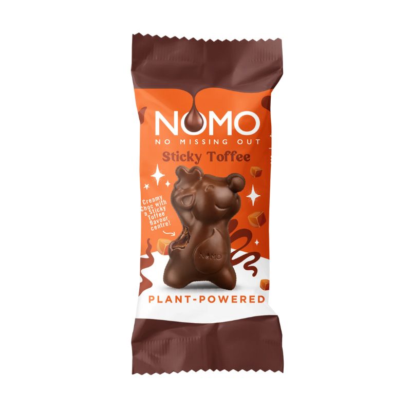 NoMo Sticky Toffee Choc Reindeer 25g