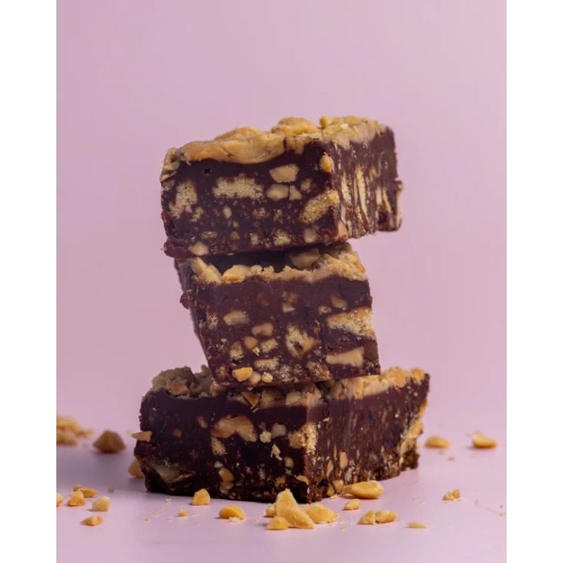 Oh My Choc Peanut Butter Crunch Cake Bar 50g