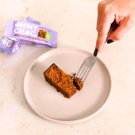 Oh My Choc Honeycomb & Speculoos Tiffin Bar 50g
