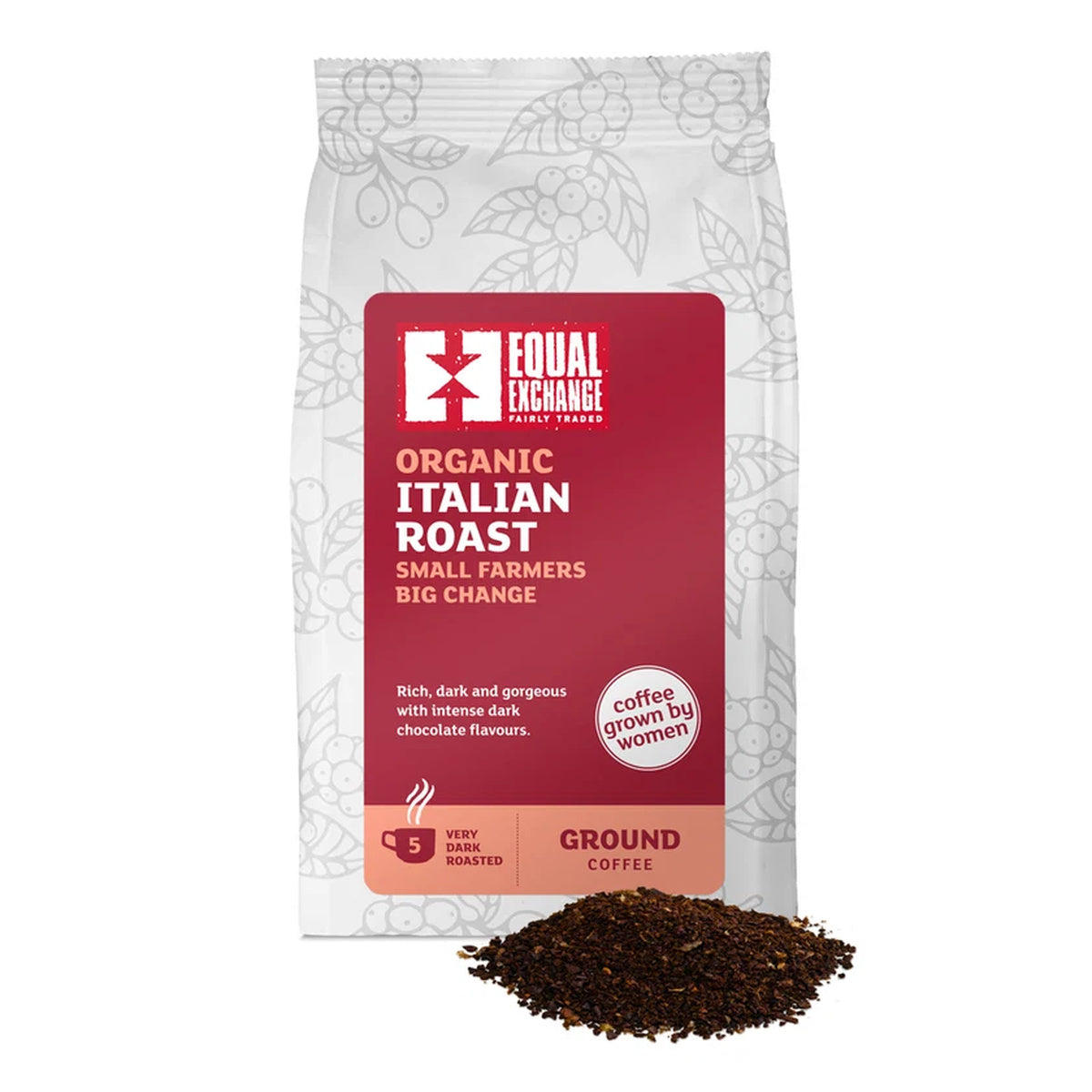 Organic Italian Roast Ground Coffee 200g