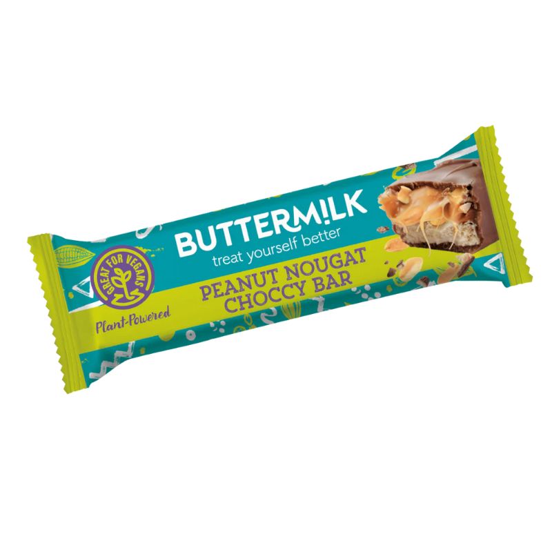 Butterm!lk Peanut Nougat Bar 50g