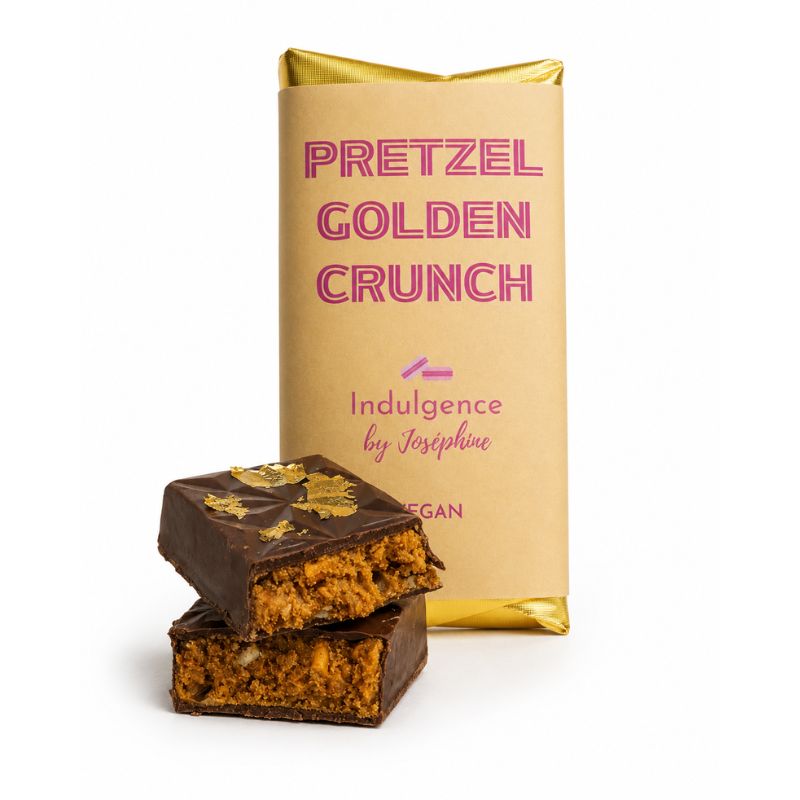 Pretzel Golden Crunch Filled Chocolate Bar 220g