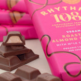 Rhythm 108 Roasted Almond Butter Organic Chocolate 100g