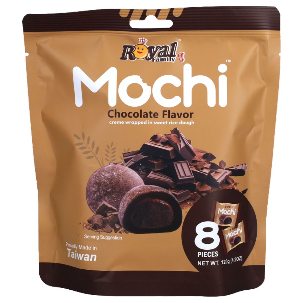 Royal Family Chocolate Flavour Mochi 120g