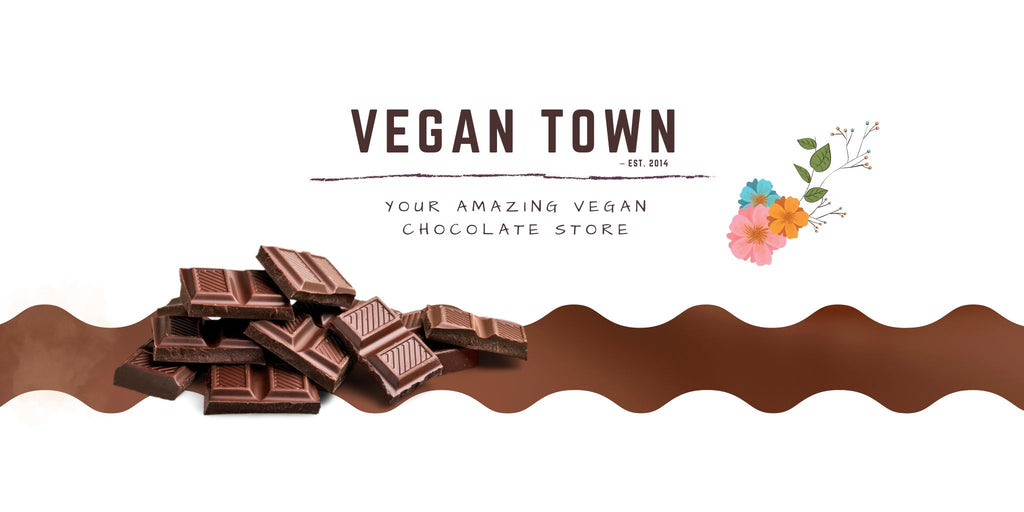 Vegan Town Chocolate Banner